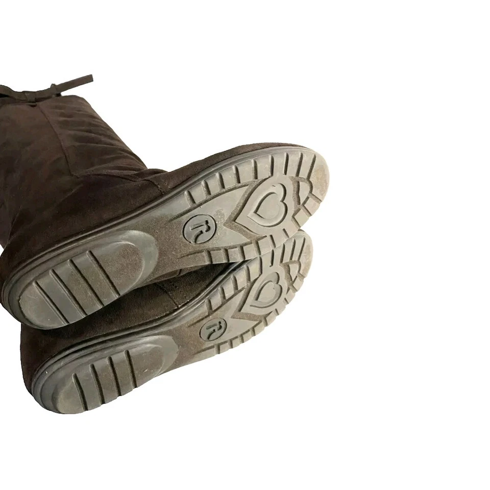 Bota hasta la rodilla Report Sydney para mujer, marrón, talla US 10 Foto 4 de 4