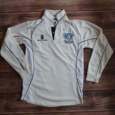 Vintage  Shirt Hampton & Solihull Cricket Club 2007 longsleeve, Boy`s Size