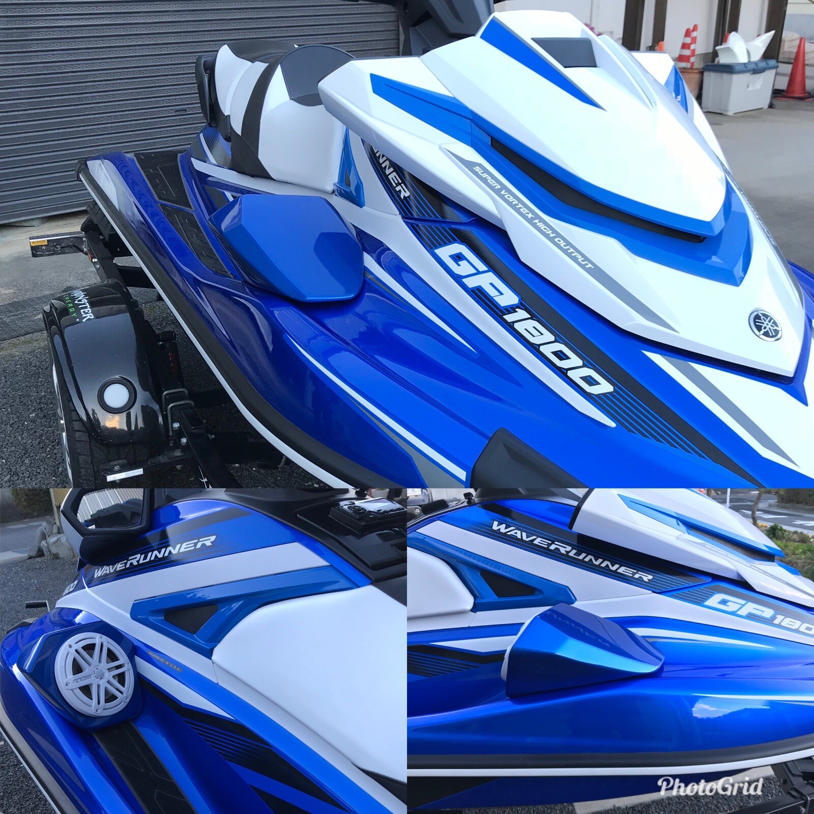 ヤマハ GP1800 純正ハンドル周り一式 マリンジェット jetski ジェット