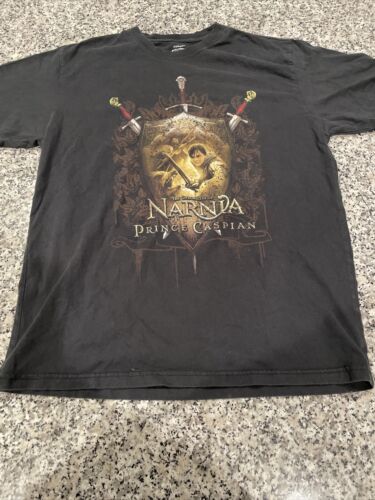 Schwarzes Disney Chronicles of Narnia Prince kaspisches T-Shirt XL - Bild 1 von 4