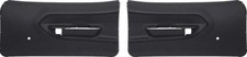 Fits 1970-74 Mopar Plymouth Barracuda Cuda Front Black Door Panels Lhrh Pair Fits 1970-74 Mopar Plymouth Barracuda Cuda Front Black Door Panels Lhrh Pair