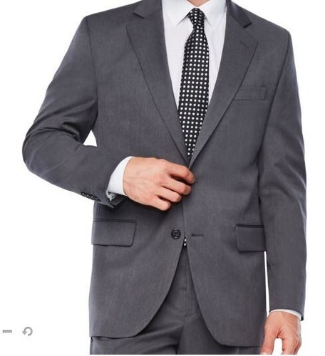 Stafford Grey Suit Jacket 54 BIG LONG 