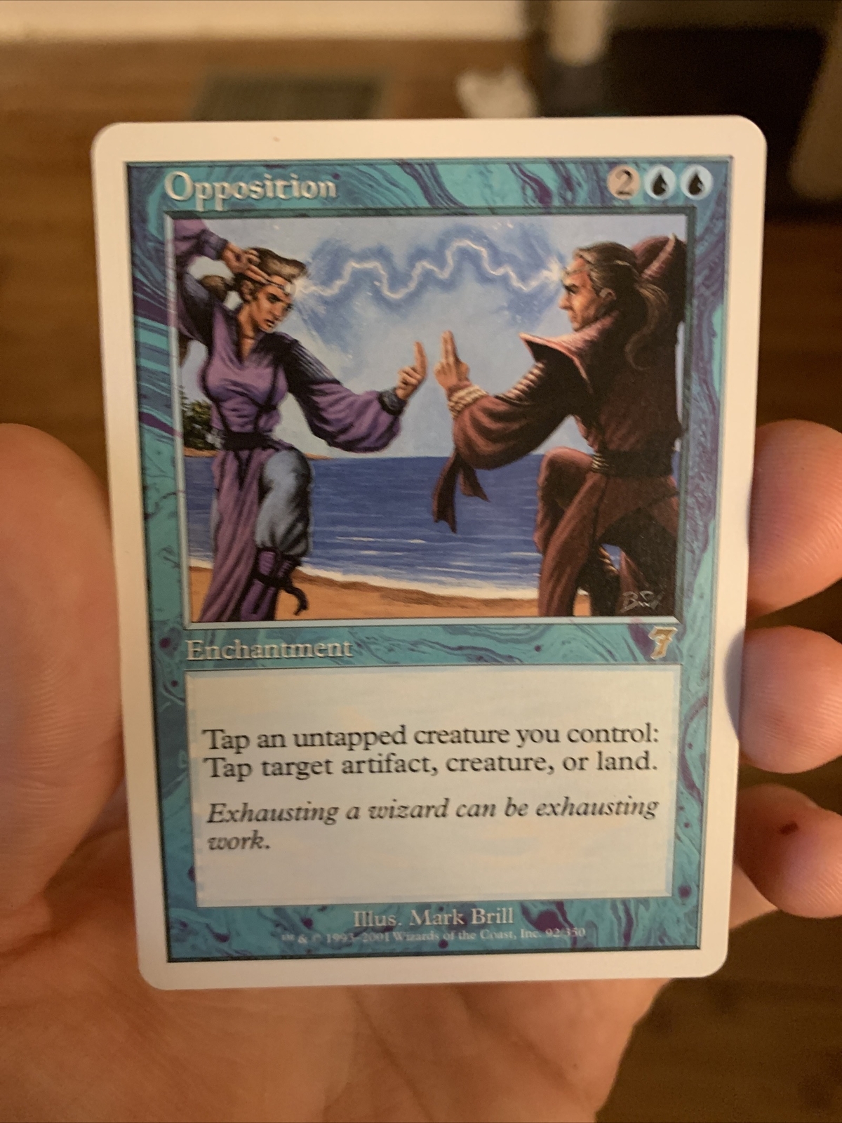 MTG Magic the Gathering Opposition (92/354) Seventh Edition NM
