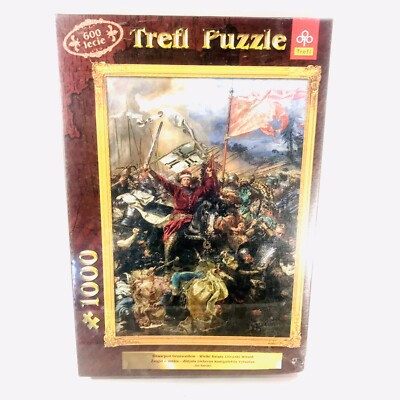 1000 piece Trefl puzzle NEW SEALED Bitwa Pod Grunwaldem Jan Matejko Polish
