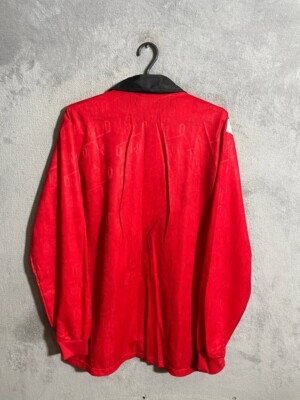 Umbro Vintage Jersey Long Sleeve Football Soccer Shirt Made in
