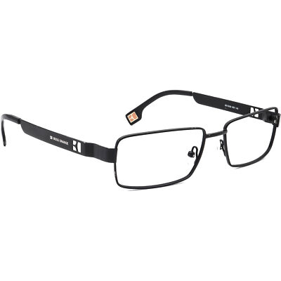 Boss Orange Eyeglasses BO 0006 003 Black Rectangular Metal Frame 53[]16 140