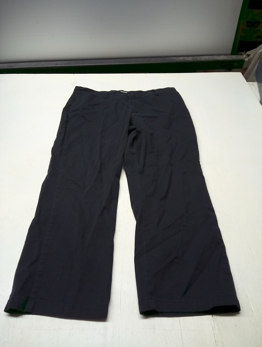Riders by Lee Easy Care Black Straight Leg Pants Size 14M