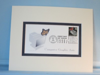 The Development of Computer Graphics in the 1990's & First Day Cover  