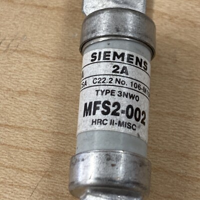 Sediments Mfs2-002 Fuse 2amp