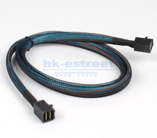 Internal Mini-SAS HD cable SFF-8643 to SFF-8643 cable SAS 3.0 12G 1Meter