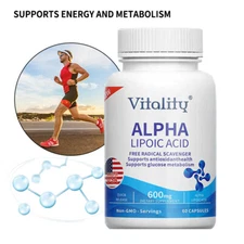 ALPHA LIPOIC ACID extract capsule FREE RADICAL SCAVENGER Supports antioxidant