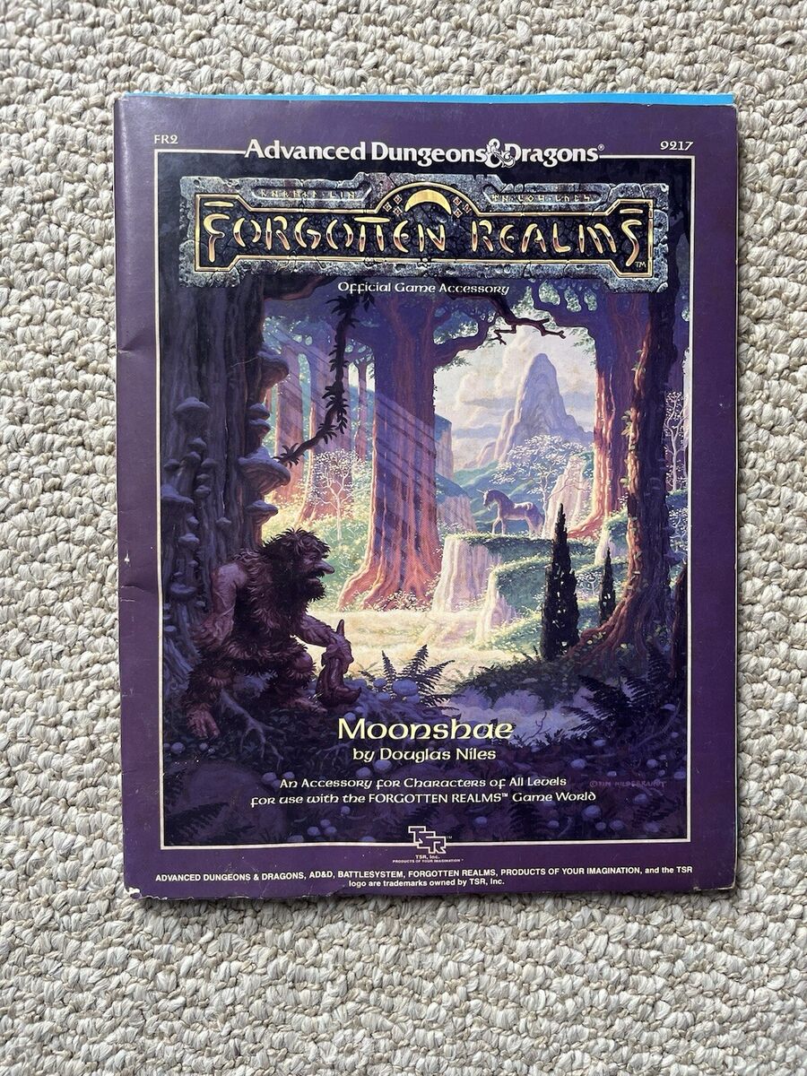 Moonshae Forgotten Realms Advanced Dungeons & Dragons 9217 W Moonshae Forgotten Realms Advanced Dungeons & Dragons 9217 W
