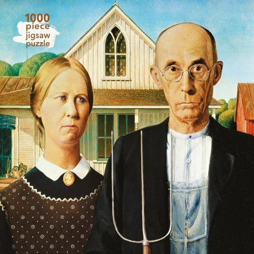 Grant Wood: American Gothic jigsaw: 1000 piece jigsaw (1000-piece jigsaws), , 97 - Picture 1 of 1