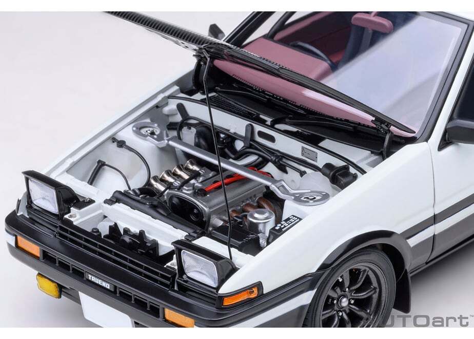 自動車 AUTOart TOYOTA SPRINTER TRUENO INITIAL D AUTOart 1:18 Toyota Sprinter Trueno “Initial D” Project D