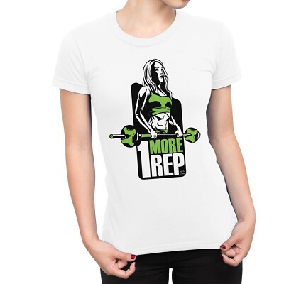 1Tee Damen One more Rep Frauen Gewichte T-Shirt