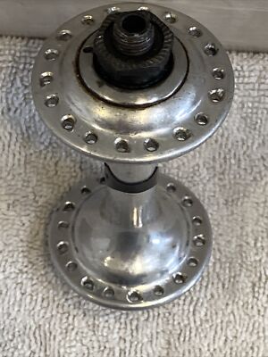 Campagnolo Record small flange Front Hub 36H 100mm w/o QR- smooth