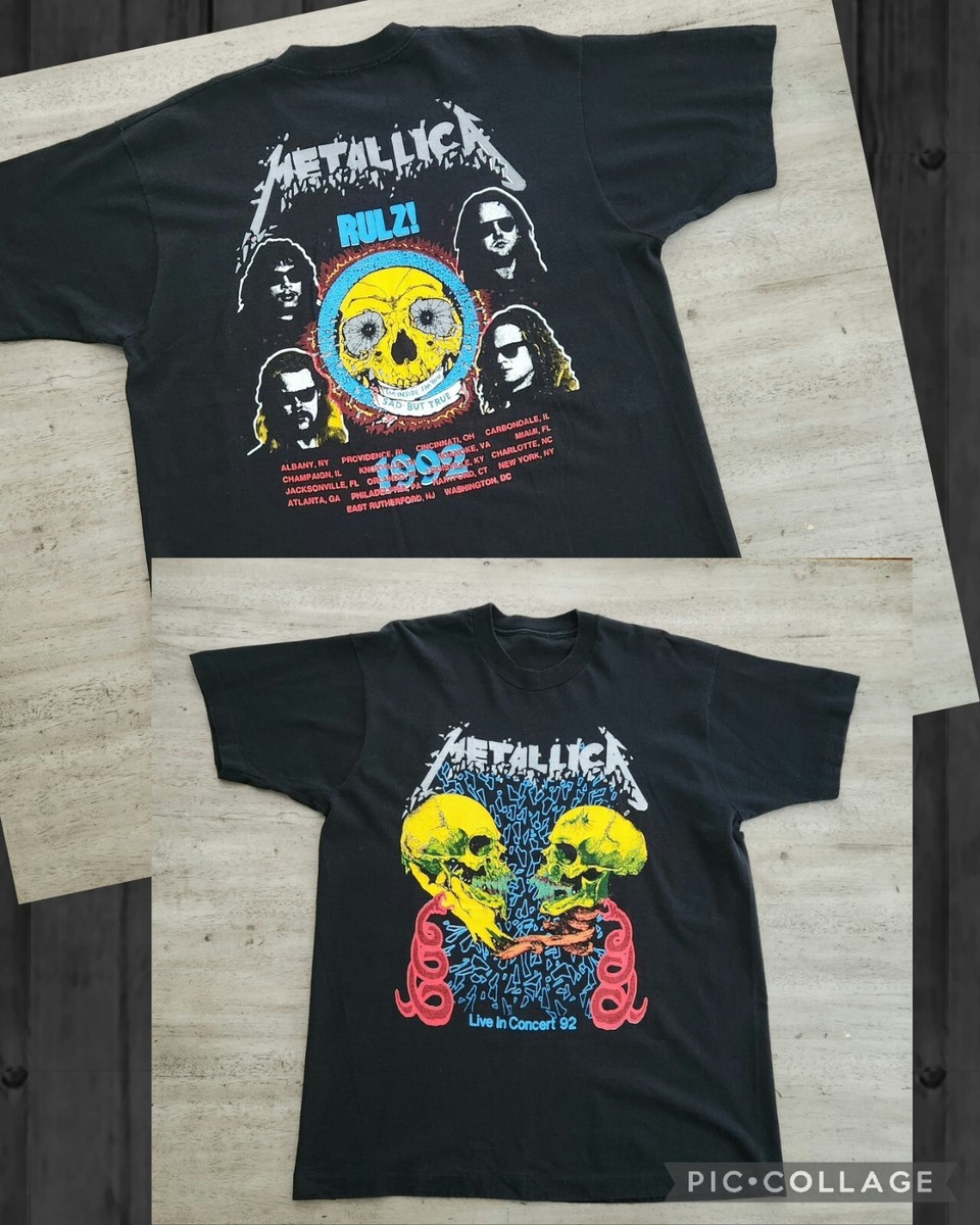 Vintage 90s Metallica Sad But True Tour T-Shirt XL Single Vintage 90s Metallica Sad But True Tour T-Shirt XL Single