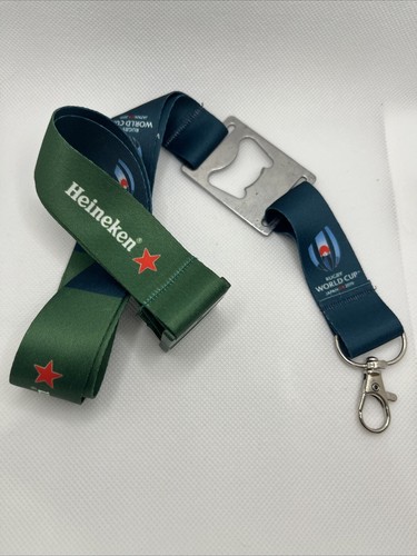 Rugby World Cup Japan 2019 Bottle Opener Heineken Lanyard - Picture 3 of 3