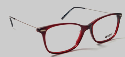 Vari HM1 53[] 16-135 COL.27 Red Metal Eyeglasses FRAMES ONLY