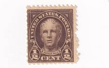 STAMP US SCOTT 551 "Nathan Hale" 1/2 CENT 1925 MNH - C