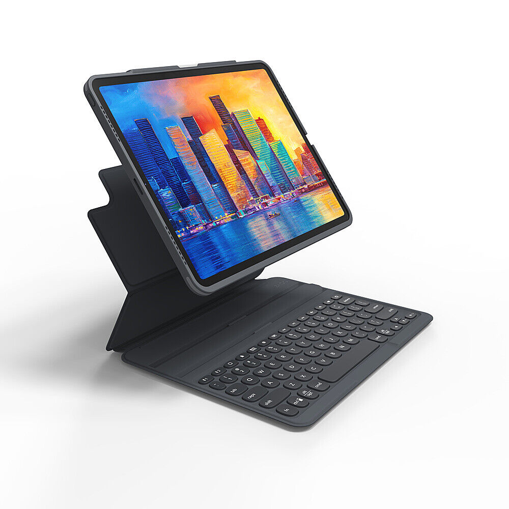 ZAGG - Pro Keys Wireless Keyboard & Detachable Case for Apple iPad Pro 12.9" ...