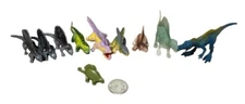 Toy Plastic Dino Lot of 11 Figures Stationary Modern Stegosaurus Spiny Dino    6