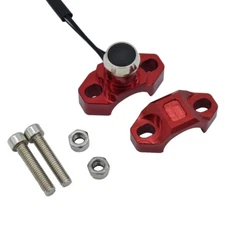 12V 7/8" Aluminum Motorcycle Horn Switch Momentary Button Electric Power Start