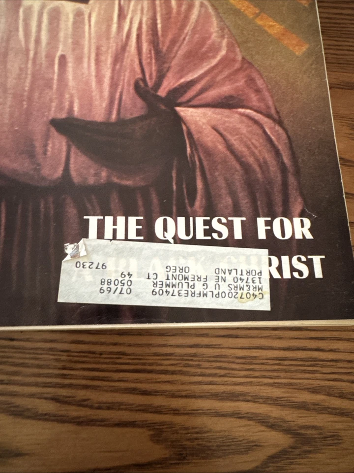 The Quest For A Black Christ Ebony Magazine - March 1969 Very Good Condition Foto 4 de 4