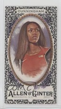 2017 Topps Allen & Ginter Mini Black Border Vashti Cunningham #70 0t2