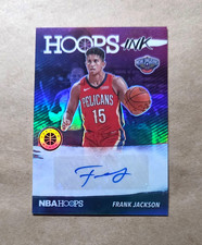 FRANK JACKSON ~~~ AUTOGRAPH PRIZM PARALLEL ~~~ 2019 panini hoops premium stock