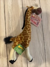 Madagascar Melman Giraffe Small Soft Plush Toy With Tag 2005