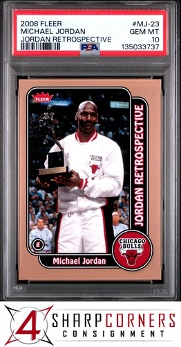 Jordan 2008 Fleer Jordan #MJ-23