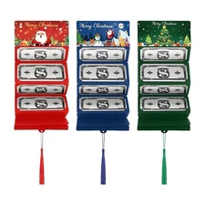 Christmas Money/Gift Card Holder Cash Gifts Surprise Cash Envelope With 10 Slots