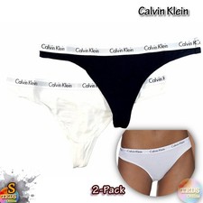 NWOT 2-Pack Calvin Klein Women's S Carousel Thong Underwear QD3587