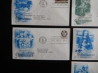 CHRISTMAS USA First Day Cover Lot 10 Different ARTCRAFT Cachets 70's & 80's — photo 5