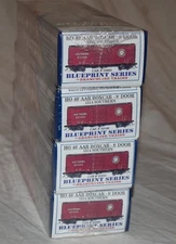 Branchline Blueprint 40' AAR Boxcar 8' Door Southern 4 Pack - NEW HO Gauge 1514
