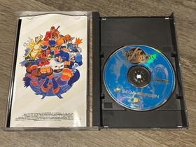 Night Warriors Darkstalkers Revenge Sega Saturn Complete CIB w/Reg Card NM Shape