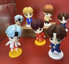 McDonald's Tiny Tan BTS 2025 Throwback Encore Happy Meal Toy Lot Of 7 Figures