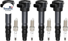 4 Ignition Coils With 4 Iridium Spark Plugsuf532coils Packsfor Mitsubishi Out
