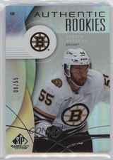 2024-25 SP Game Used Authentic Rookies Rainbow Foil /55 Justin Brazeau #266 1tp2