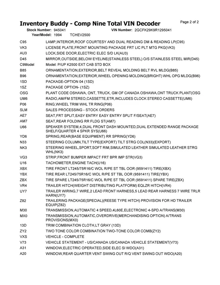 Engine 8-350 5.7L Gasoline VIN K 8th Digit Fits 87-96 CHEVROLET 30 VAN 369629 - Image 3 of 4