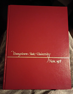 Youngstown Ohio Youngstown State University 1978 Neon Clean College Yearbook