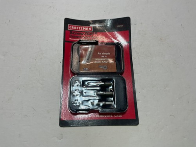 #ad NOS CRAFTSMAN 3 Piece Screw Out Damaged Screw Removers #6 #14 52154 Made in USA $15.00