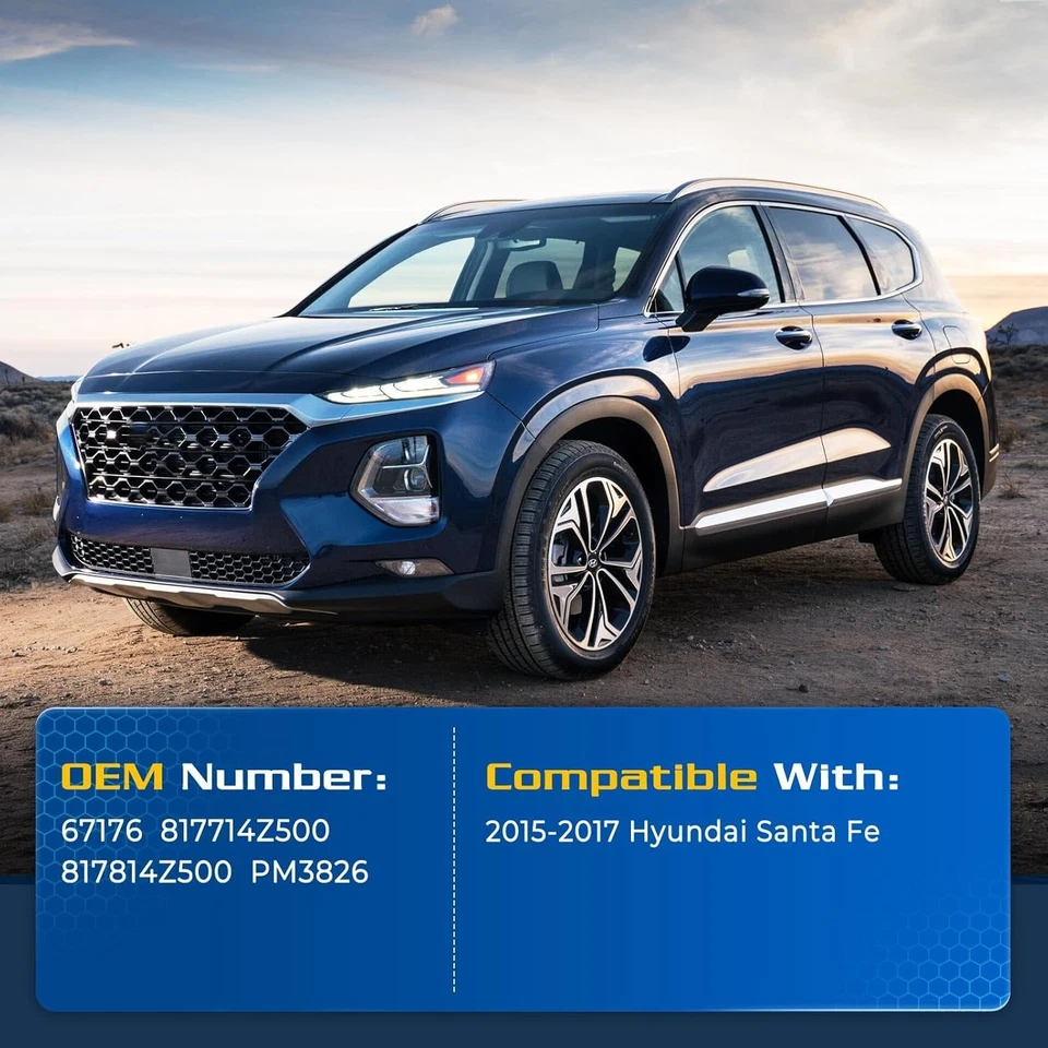 Soporte elevador de puntal trasero ARANA para Hyundai Santa Fe 2015-2017, Foto 2 de 4