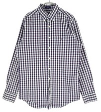 Gant Men Heather Oxford Regular Fit Long Sleeve Casual Formal Shirt Size M