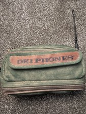 Vintage Mobile Phone. Oki Phone. Green Case. Used. Collector Item.