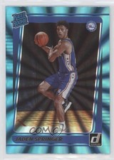2021-22 Panini Donruss Rated Rookie Holo Teal Laser Jaden Springer #247 0jo2