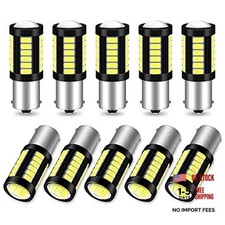 1156 1141 LED Bulbs White 1003 1073 7506 12V 33SMD 5730 LED 1156 33SMD White