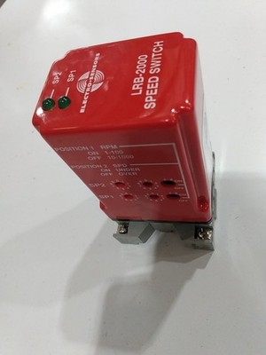 Electro Sensors LRB-2000 Speed Switch Brand New With Base