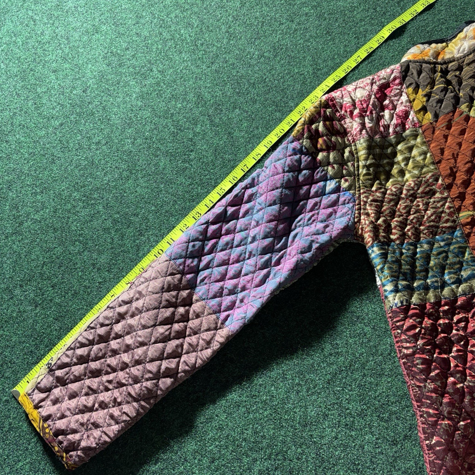 Sacred Threads Patchwork Quilted Jacket Women's S… - image 10